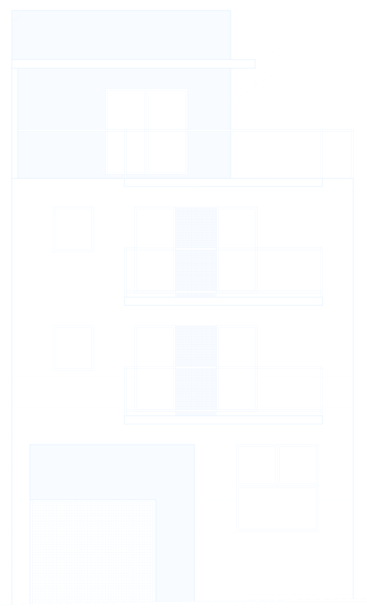 Bloque 2 · Fachada sur: alzado del proyecto