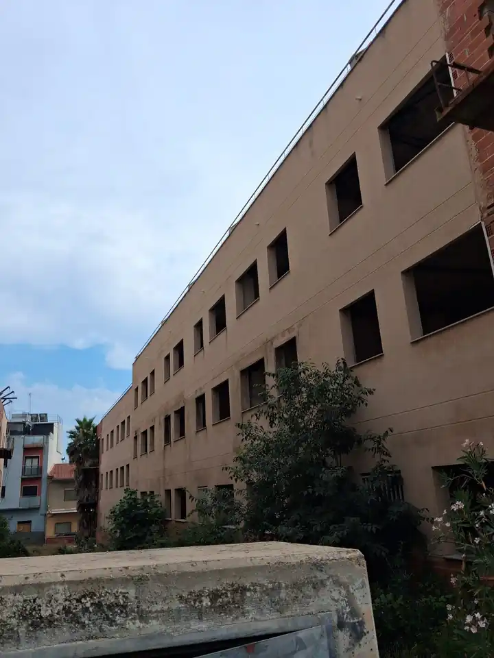 Fachada interior del bloque