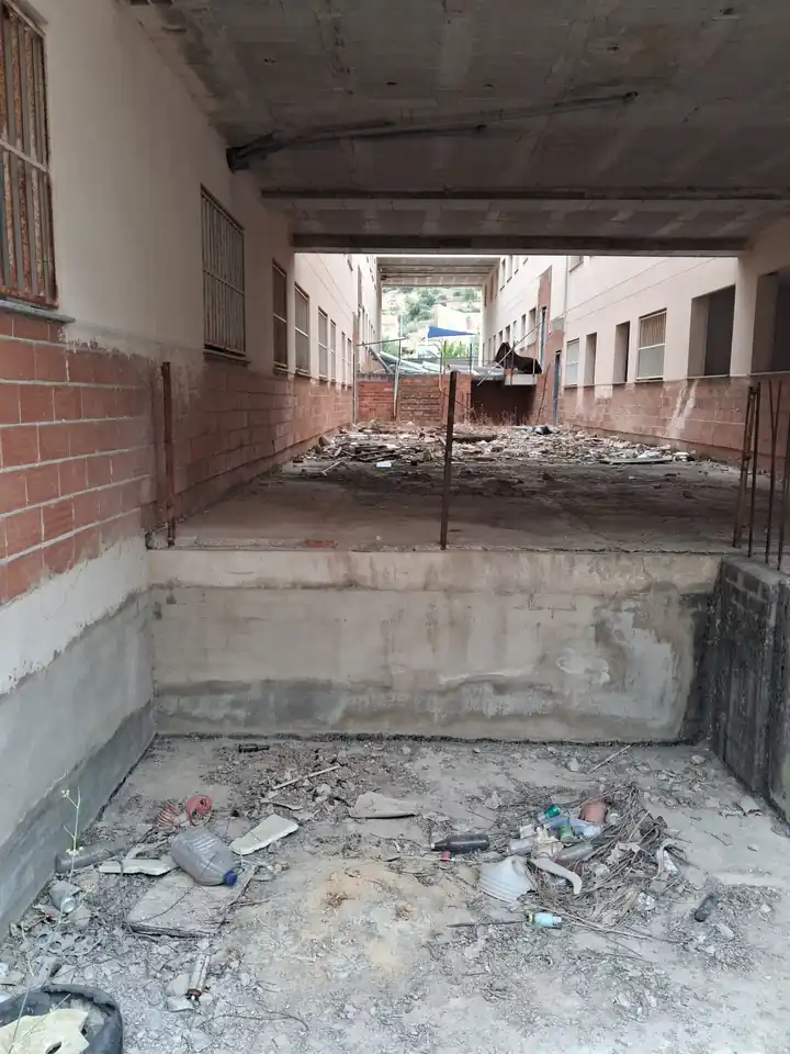 Planta baja, pendiente de obra